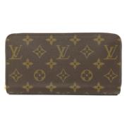 Pre-owned Fabric wallets Louis Vuitton Vintage , Brown , Dames