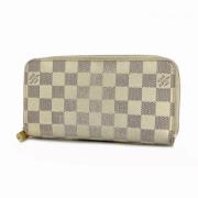 Pre-owned Fabric wallets Louis Vuitton Vintage , White , Dames