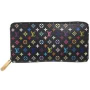 Pre-owned Canvas wallets Louis Vuitton Vintage , Multicolor , Dames