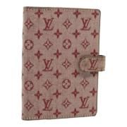 Pre-owned Canvas home-office Louis Vuitton Vintage , Red , Dames