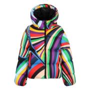 Gewatteerde donsjas met Iride-print Emilio Pucci , Multicolor , Dames