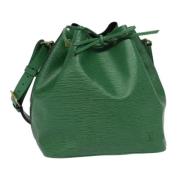 Pre-owned Leather louis-vuitton-bags Louis Vuitton Vintage , Green , D...