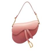 Pre-owned Leather dior-bags Dior Vintage , Pink , Dames