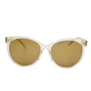 Pre-owned Plastic sunglasses Bottega Veneta Vintage , White , Dames