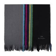 Sjaal met gestreept patroon PS By Paul Smith , Multicolor , Heren