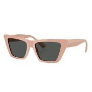 Cat-Eye zonnebril in roze en grijs Jimmy Choo , Pink , Dames