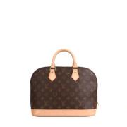 Pre-owned Leather louis-vuitton-bags Louis Vuitton Vintage , Brown , D...