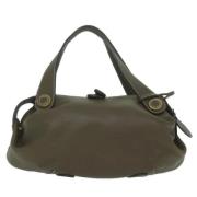 Pre-owned Leather handbags Loewe Pre-owned , Brown , Dames