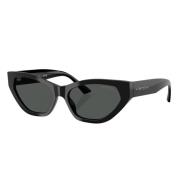 Cat-Eye zonnebril met donkergrijze lenzen Jimmy Choo , Black , Unisex