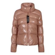 Warme Winter Donsjas Pinko , Beige , Dames