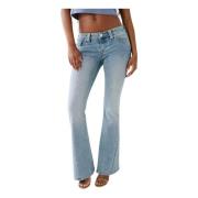 Laagbouw Flare Jeans True Religion , Blue , Dames