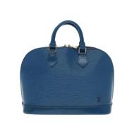 Pre-owned Leather louis-vuitton-bags Louis Vuitton Vintage , Blue , Da...