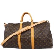 Pre-owned Canvas louis-vuitton-bags Louis Vuitton Vintage , Brown , Da...