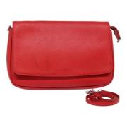 Pre-owned Leather louis-vuitton-bags Louis Vuitton Vintage , Red , Dam...