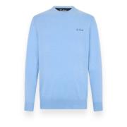 Regent Blend Sweater MC2 Saint Barth , Blue , Heren