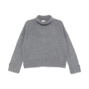 Ash Grey Wol Coltrui Sweater Liu Jo , Gray , Dames