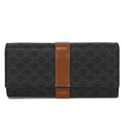 Pre-owned Canvas wallets Celine Vintage , Black , Dames