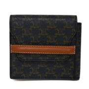 Pre-owned Canvas wallets Celine Vintage , Black , Heren