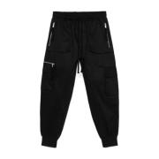 Zwarte Cargo Broek Thom Krom , Black , Heren