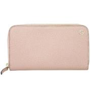 Pre-owned Leather wallets Gucci Vintage , Pink , Dames