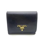 Pre-owned Fabric wallets Prada Vintage , Black , Dames