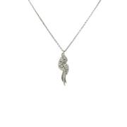 Pre-owned White Gold necklaces Cartier Vintage , Gray , Dames