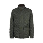 Heren Lowerdale Gewatteerde Jas Barbour , Green , Heren