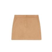 Kameel Rok met Zakken Max Mara , Brown , Dames