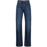 Denim Jeans met Contrastvoering Pinko , Blue , Dames