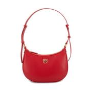 Love Birds Half Moon Tas Pinko , Red , Dames