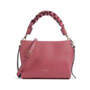 Roze Leren Handtas Coccinelle , Pink , Dames