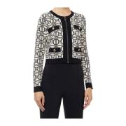 Stijlvolle Sweater Collectie Elisabetta Franchi , Black , Dames