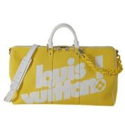 Pre-owned Leather louis-vuitton-bags Louis Vuitton Vintage , Yellow , ...