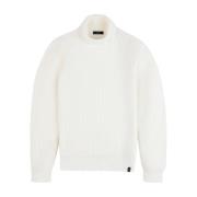 Witte Sweater Collectie Fay , White , Heren