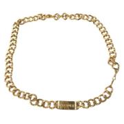 Pre-owned Metal chanel-jewelry Chanel Vintage , Yellow , Dames