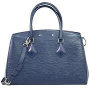 Pre-owned Leather louis-vuitton-bags Louis Vuitton Vintage , Blue , Da...