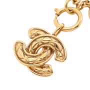 Pre-owned Metal chanel-jewelry Chanel Vintage , Yellow , Dames