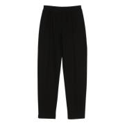 Zwarte Broek voor Vrouwen Twinset , Black , Dames