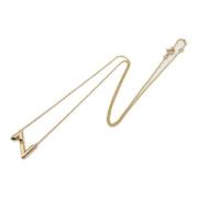 Pre-owned Rose Gold necklaces Louis Vuitton Vintage , Yellow , Dames