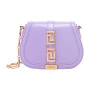 Shoulder Bags Versace , Purple , Dames