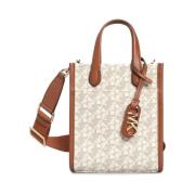 Stijlvolle Leren Tas Michael Kors , White , Dames