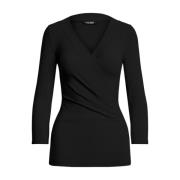 Lauren Sweaters Zwart Ralph Lauren , Black , Dames