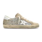 Sneakers Super-Star Classic Witch List Golden Goose , Gray , Dames