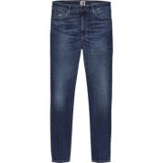 Slim Fit Denim Jeans in Blauw Tommy Jeans , Blue , Heren