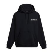 Hoodie Napapijri , Black , Heren