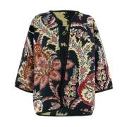 Jacquard Patroon Jas Etro , Multicolor , Dames