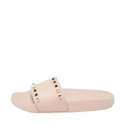 Pre-owned Rubber flats Valentino Vintage , Pink , Dames