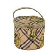 Pre-owned Canvas handbags Burberry Vintage , Beige , Dames