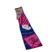 Pre-owned Silk scarves Chanel Vintage , Multicolor , Dames