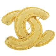 Pre-owned Metal chanel-jewelry Chanel Vintage , Yellow , Dames